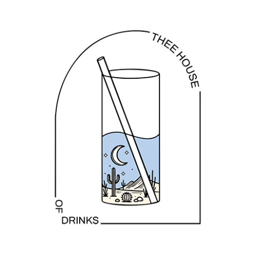 Thee Housed of Drinks Logo