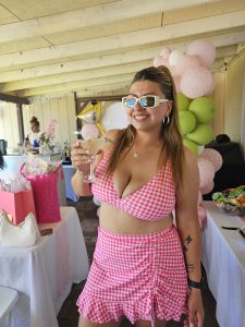 Guest enjoying a custom cocktail at a Scottsdale celebration
